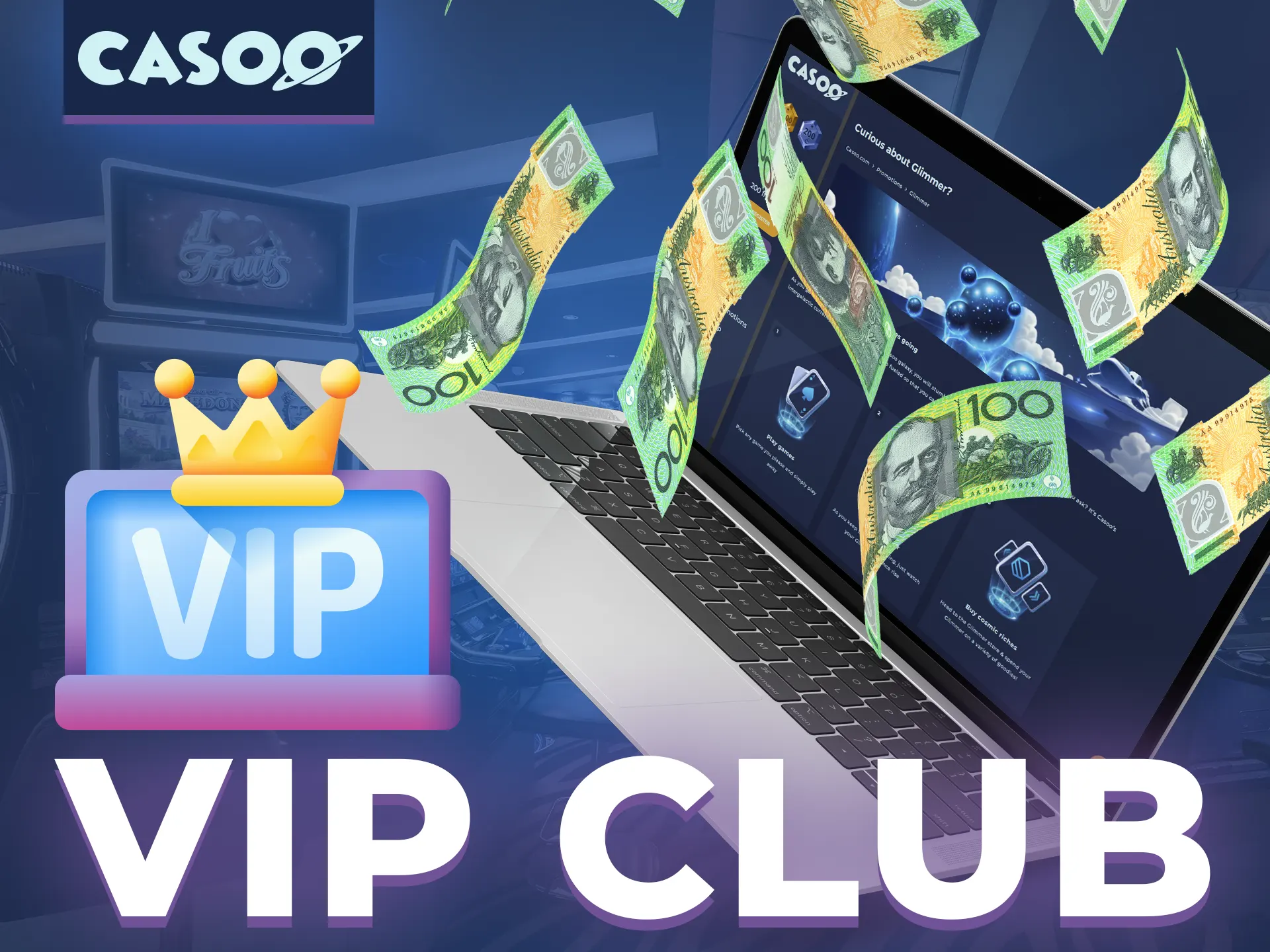 Join VIP club and gain amazing bonuses.