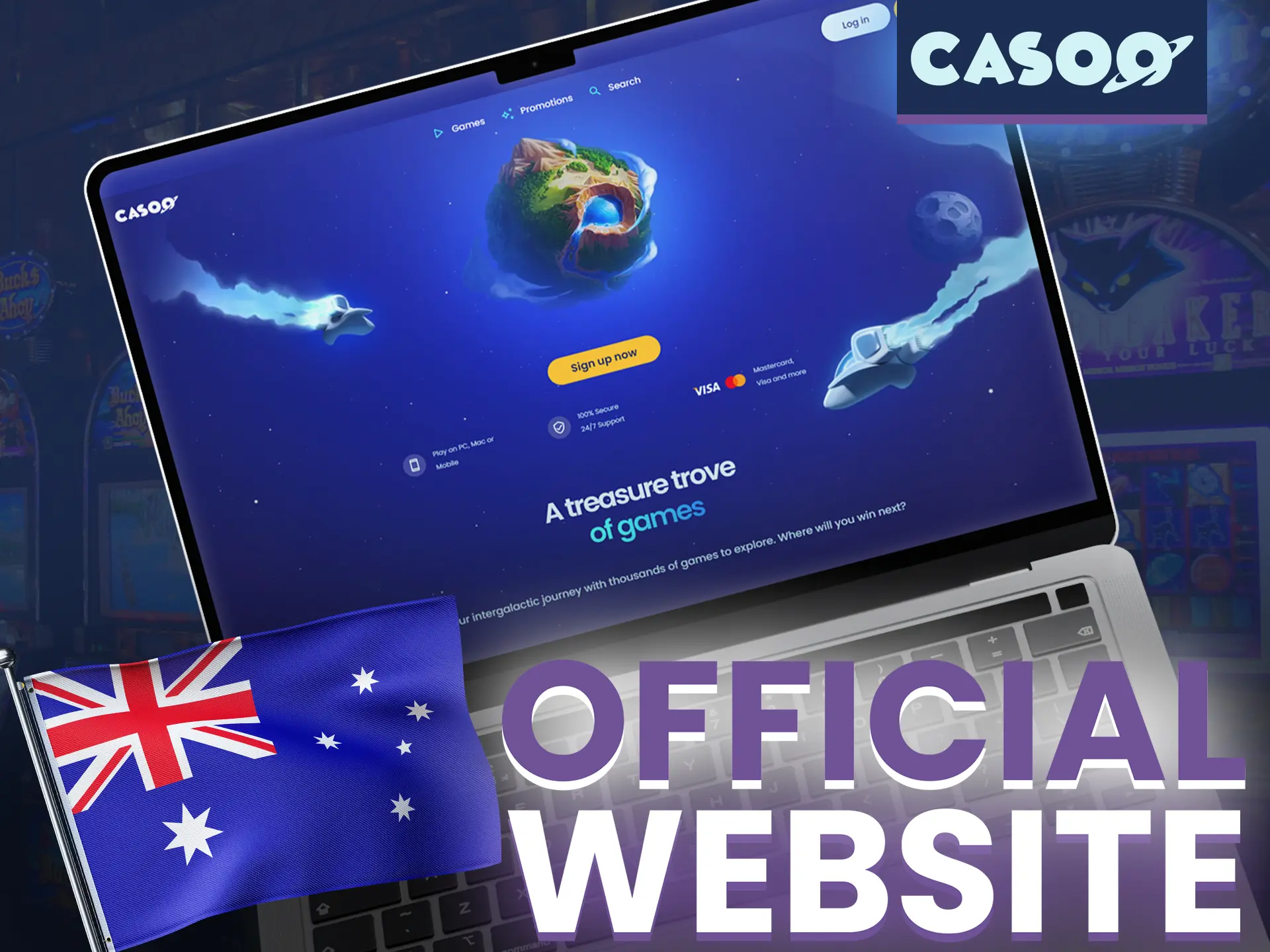 The official Casoo site adheres to the rules of fair play.